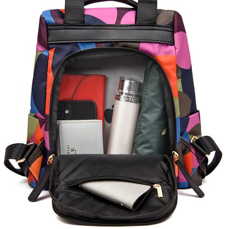 Women's Fashion Oxford Shoulder Backpack