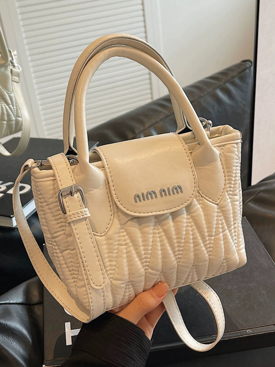 Women's Portable Double Handle Shoulder Bag