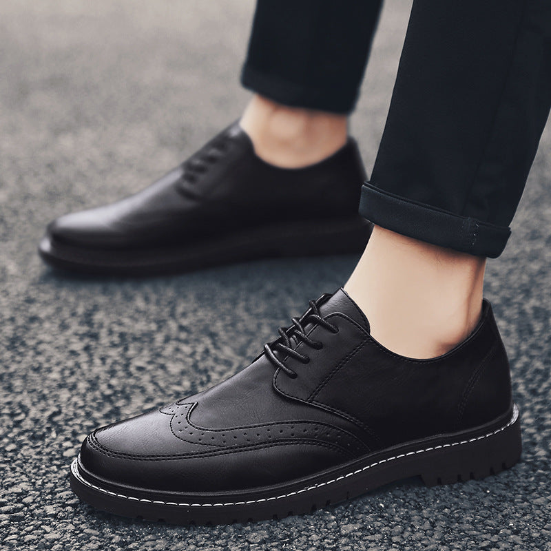 Men's Genuine Leather Business Casual Shoes (In Stock)