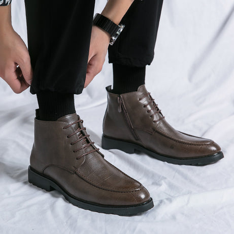 Men's Leather Outdoor Martin Boots