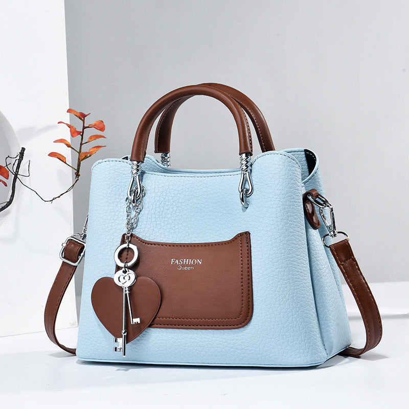 Women's Leathe Trendy Hand & Shoulder Bag