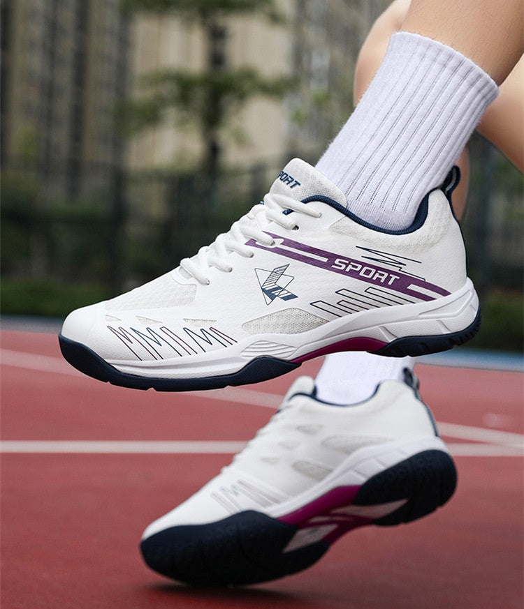 Men's Breathable Lightweight Badminton Sports Shoes (In Stock)