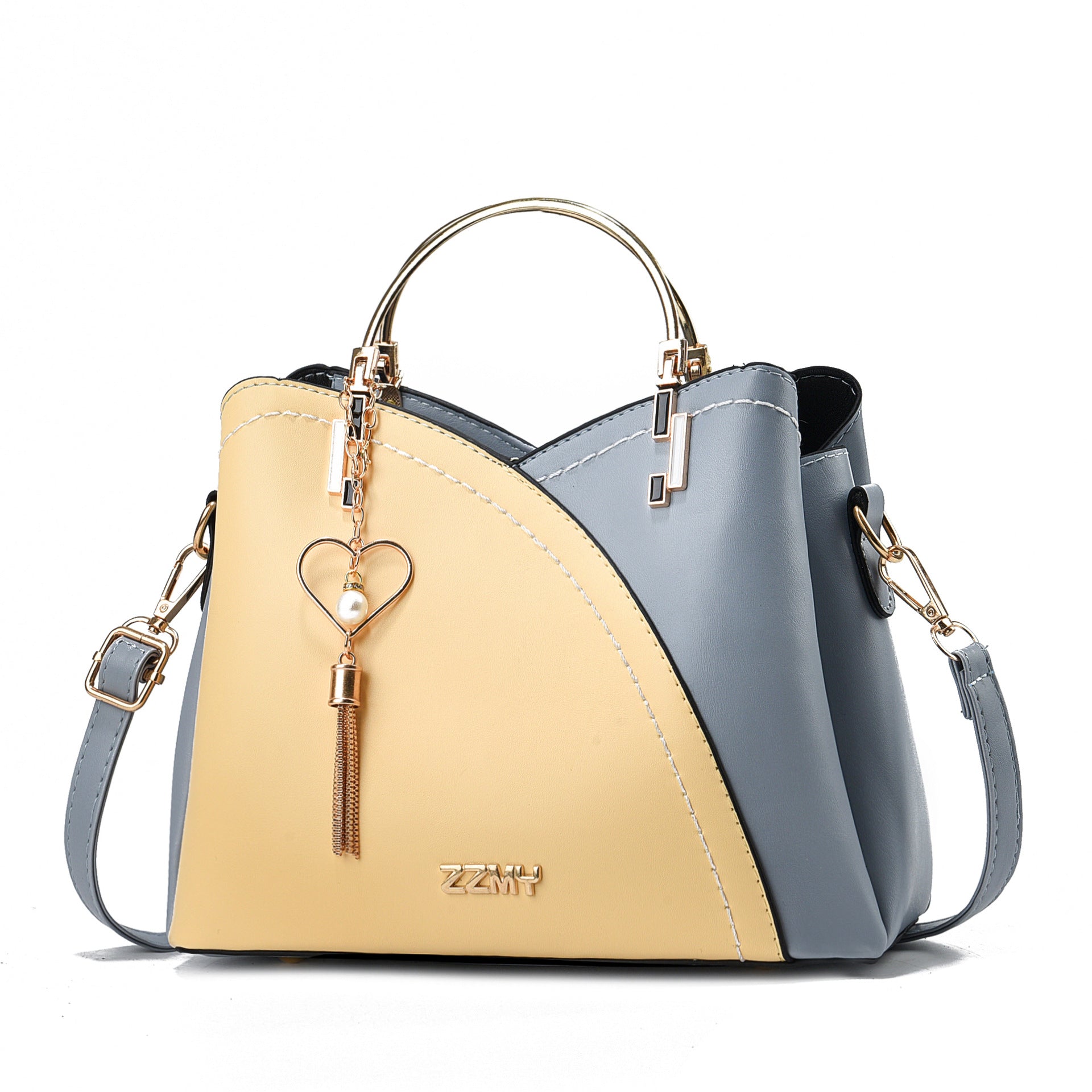 Women's Trend Color Large Capacity Handbag