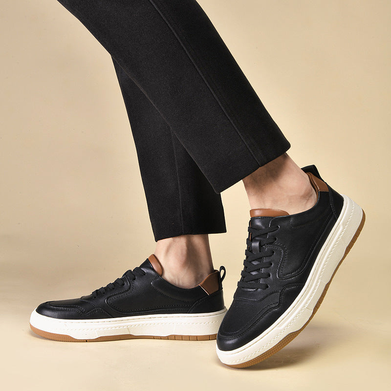 Men's Breathable Leather Casual Shoes