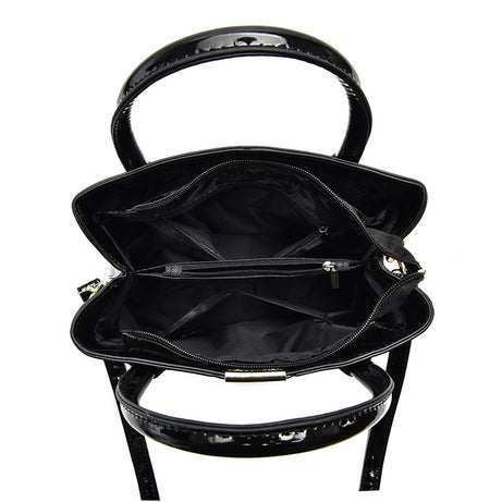 Women's Fashion Bright Leather Shoulder Bag