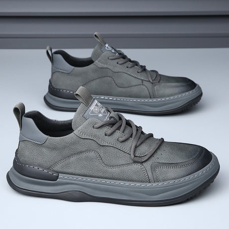 Men's Leather Versatile Casual Shoes