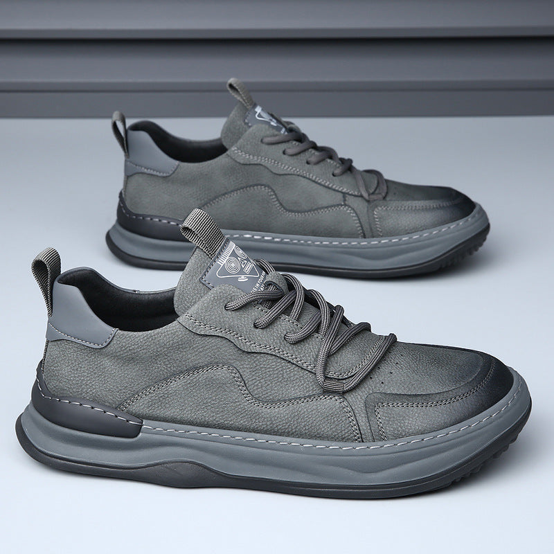 Men's Leather Versatile Casual Shoes