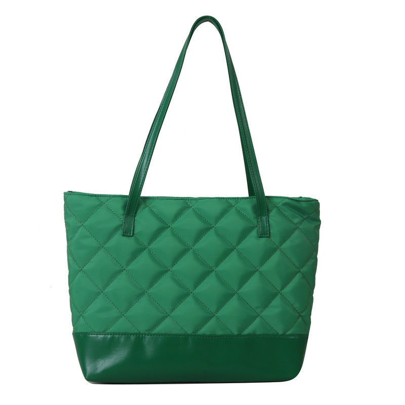 Women's Stylish Rhombus Tote Bag