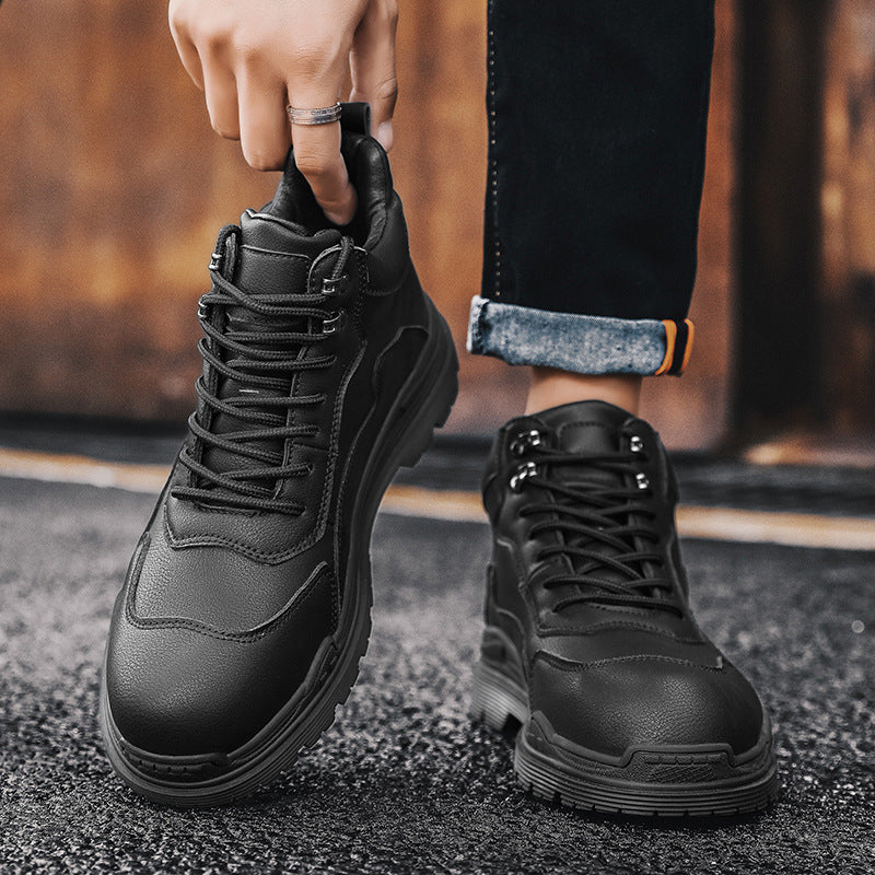 Men's Fashion British Style Martin Boots