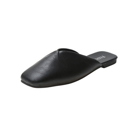 Women's Shoes Summer Korean Square Cool Slippers
