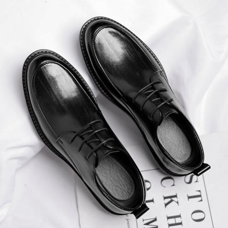 Men's Leather British Style Casual Shoes