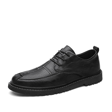 Men's Leather British Style Trend Casual Shoes
