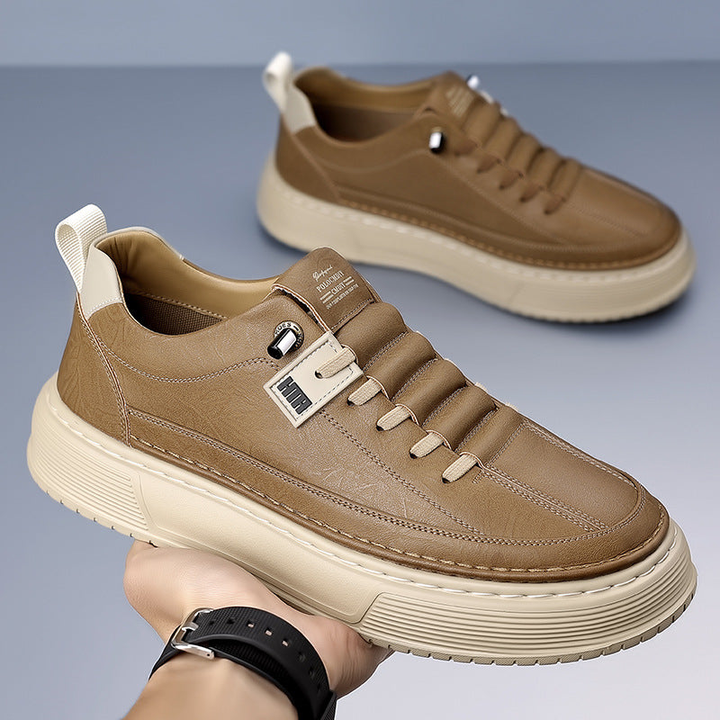 Men's Leather Fashion Leisure Casual Shoes