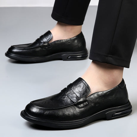 Men's Outdoor Loafers Retro Style Leather Shoes