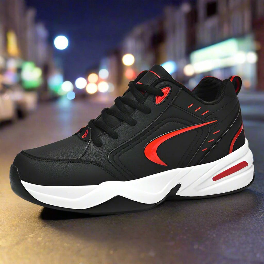 Men's Microfiber Leather Running Shoes (In Stock)