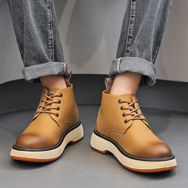 Men's Martin Boots High-Top British Style Boots