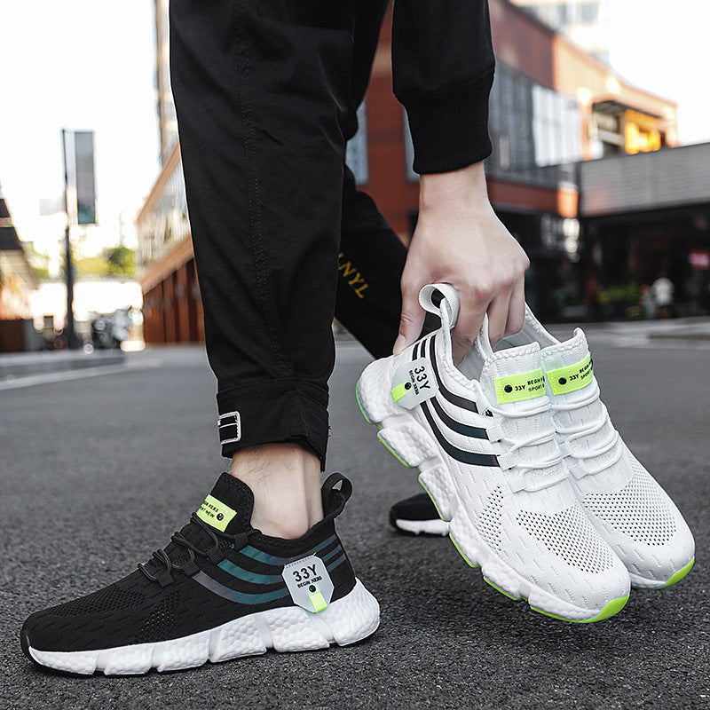 Men's Mesh Fly-woven Breathable Casual Shoes