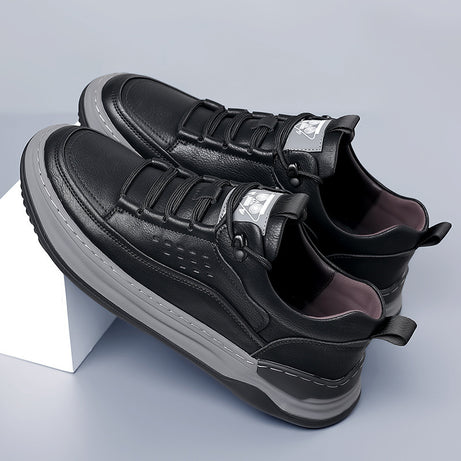Men's Leather Versatile Trendy Casual Shoes