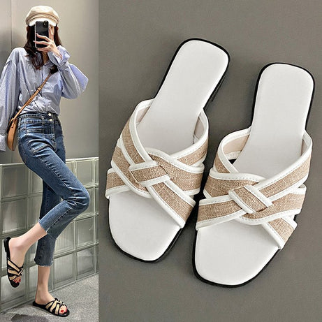 Women's Leisure Vacation Beach Flat Sandals