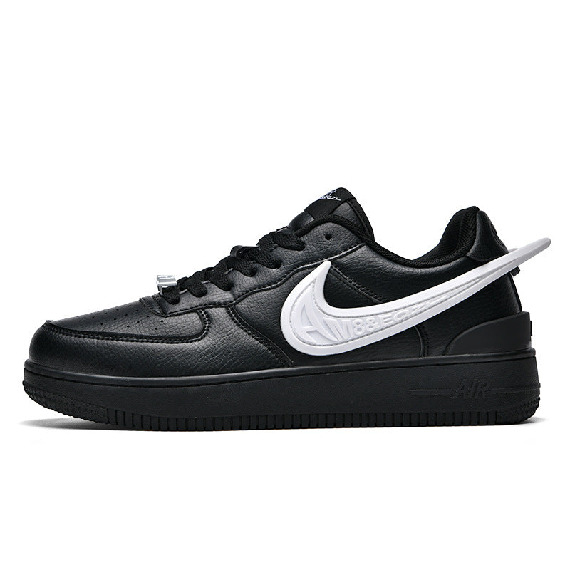Men's Leather Low-Top Casual Shoes