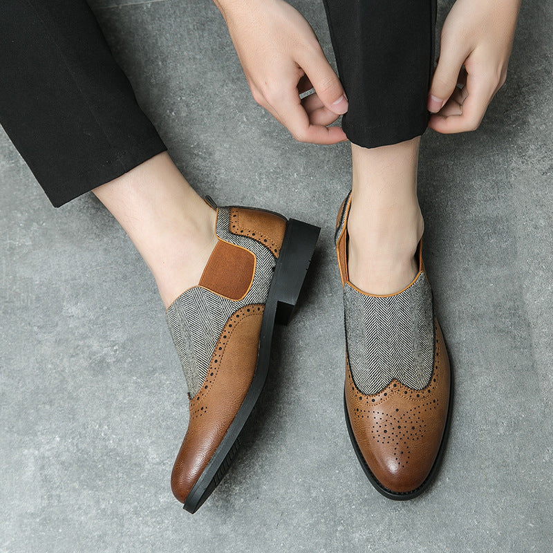 Men's British Style Fashion Leather Shoes