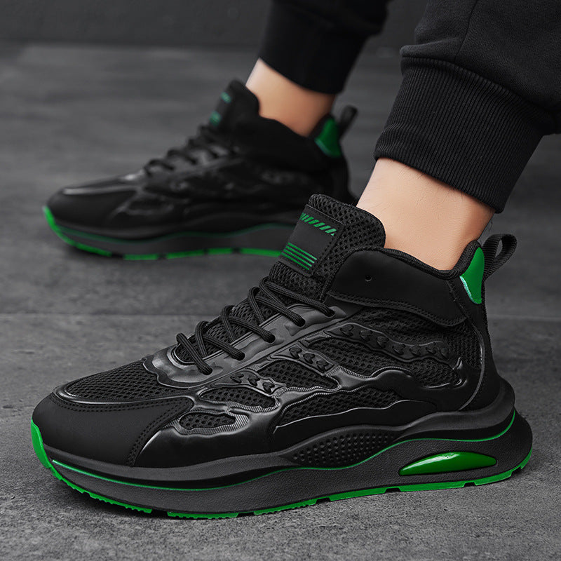 Men's Breathable High-Top Running Shoes