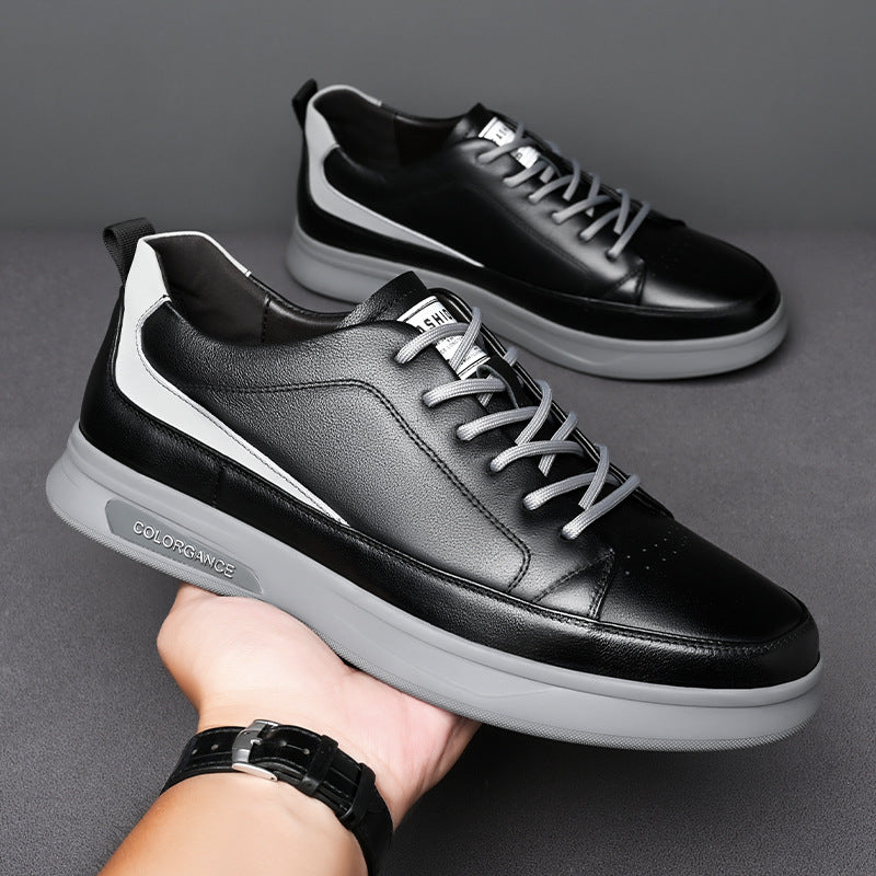 Men's Leather Trendy Comfortable Casual Shoes