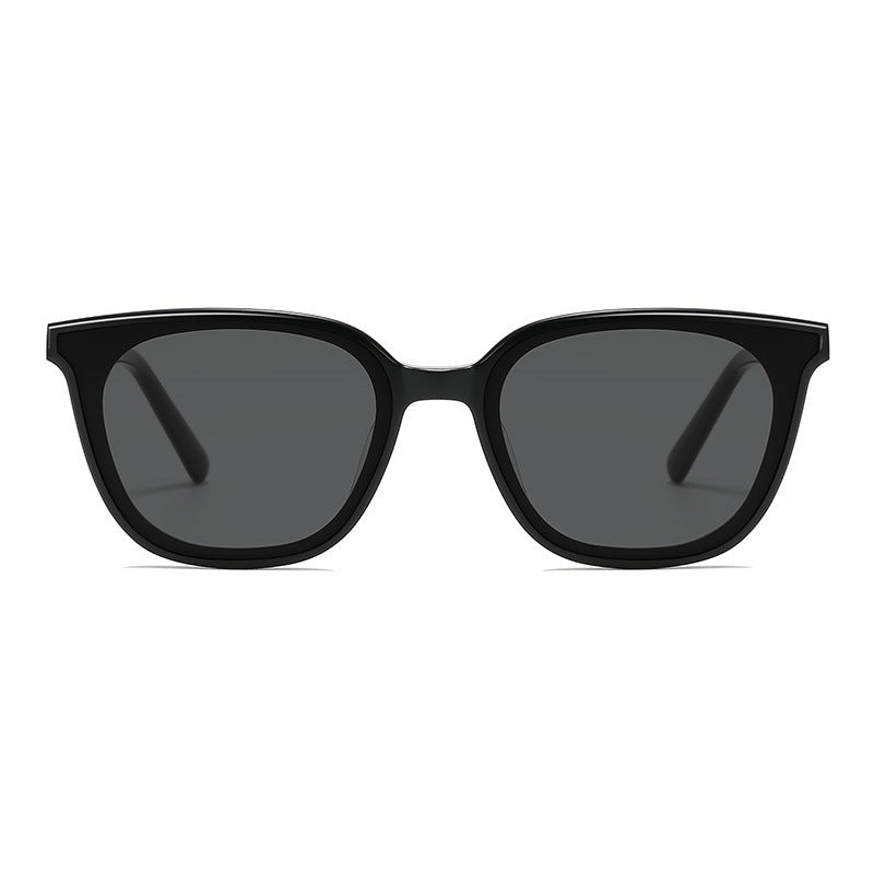 Men's High-End Large Frame Round Sunglasses