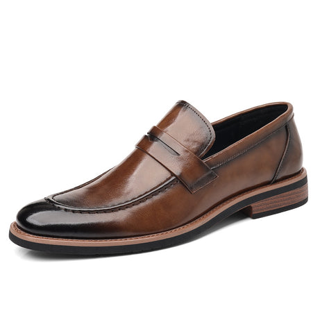 Men's Leather Pointed Formal Shoes