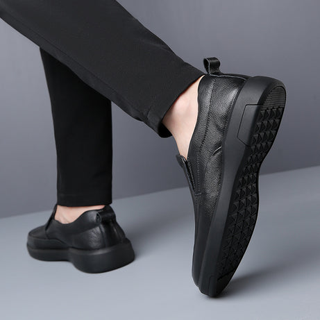 Men's Business Casual Leather Shoes (In Stock)