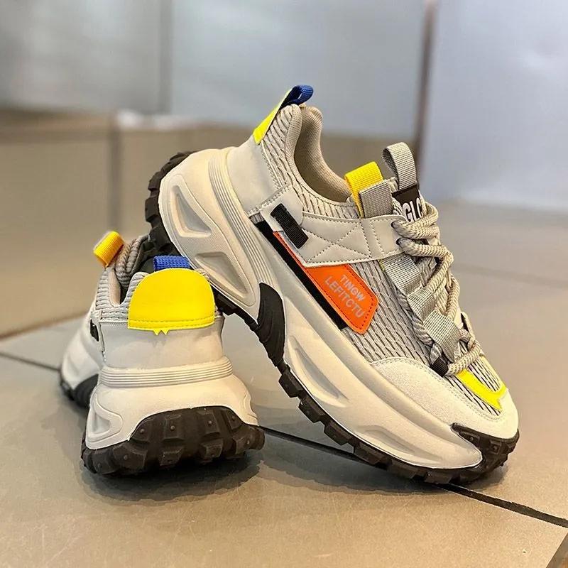 Men's Thick-Soled Trendy Casual Shoes