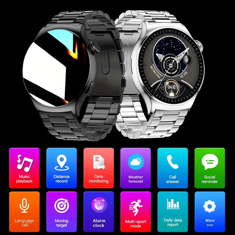 Outdoor Fashion WATCH4 Bluetooth Call Smart Watch