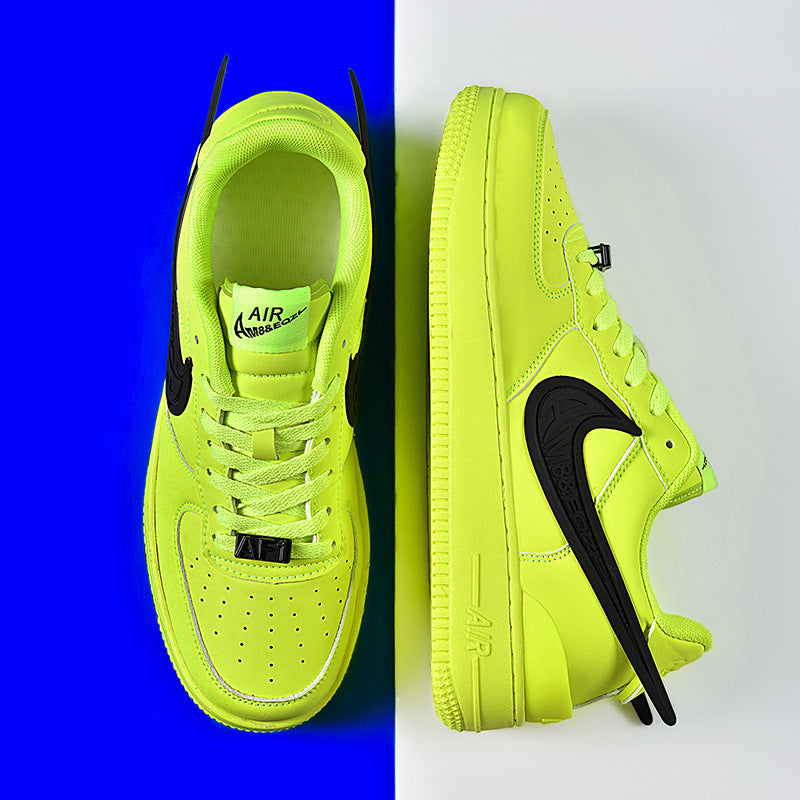 Men's Leather Low-Top Casual Shoes