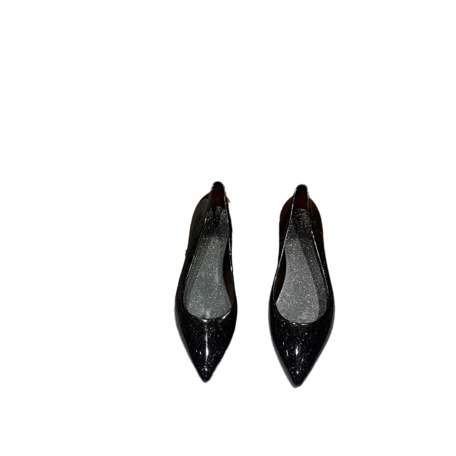 Women's Bottom Color Dot Crystal Shoes