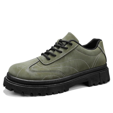Men's Retro Style Fashion Low-Top Outdoor Leather Boots