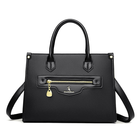 Women's Premium Contrasting Retro Shoulder Bag