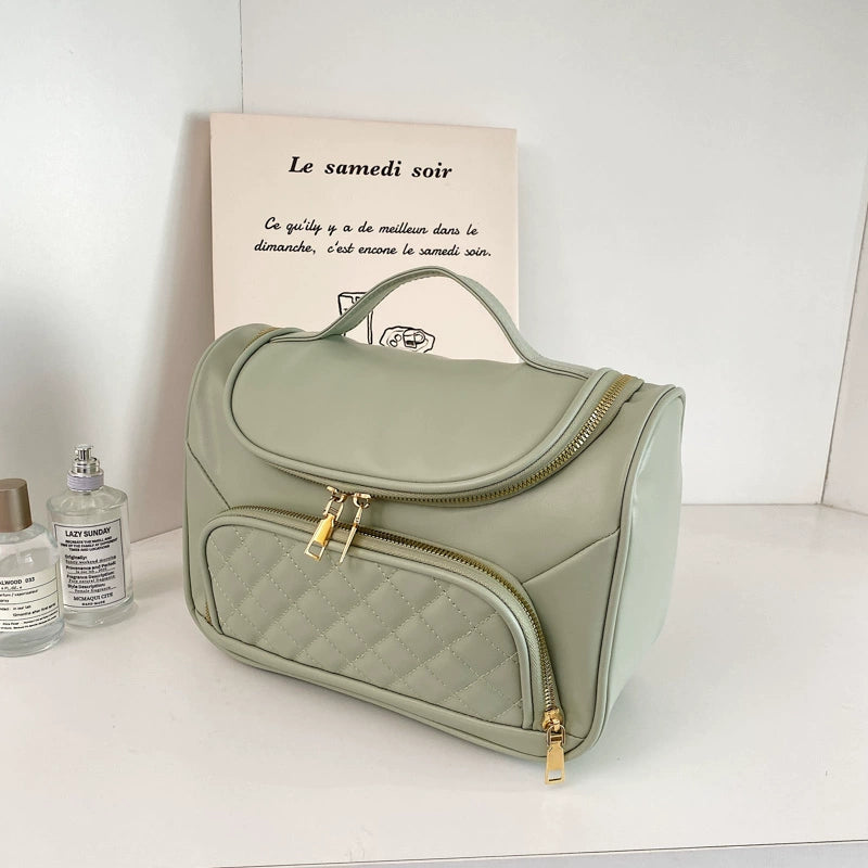 Women's Handheld Portable Cosmetic Bag