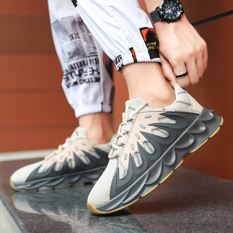 Men's Thick-soled Breathable Mesh Shoes