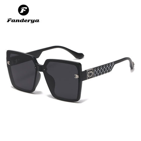 Women's High-end Ins Wind Anti-ultraviolet Sunglasses