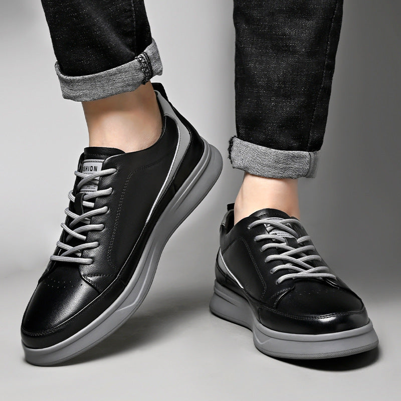 Men's Leather Trendy Comfortable Casual Shoes