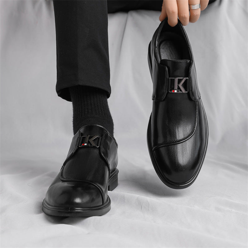 Men's Leather Fashion Trend Outdoor Shoes