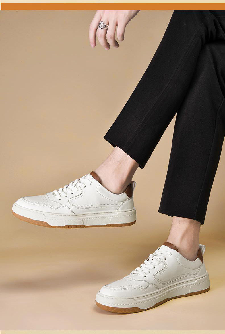 Men's Breathable Leather Casual Shoes