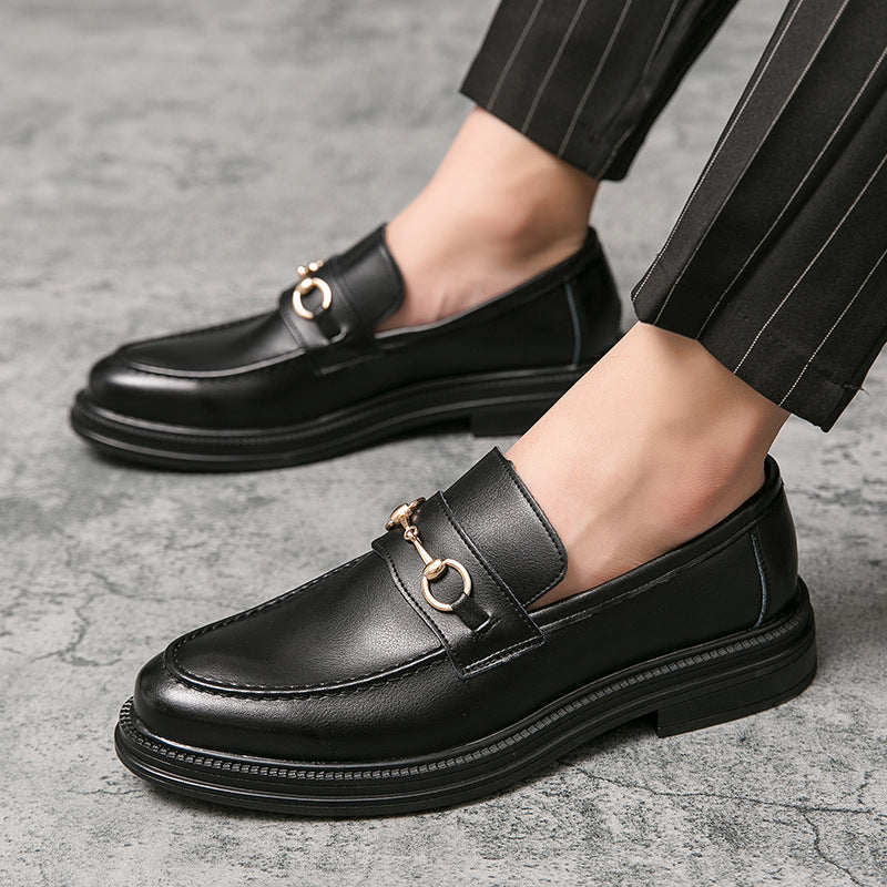 Men's Outdoor Fashion Loafers Leather Shoes
