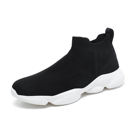 Men's Fly-Woven High-Top Breathable Casual Shoes