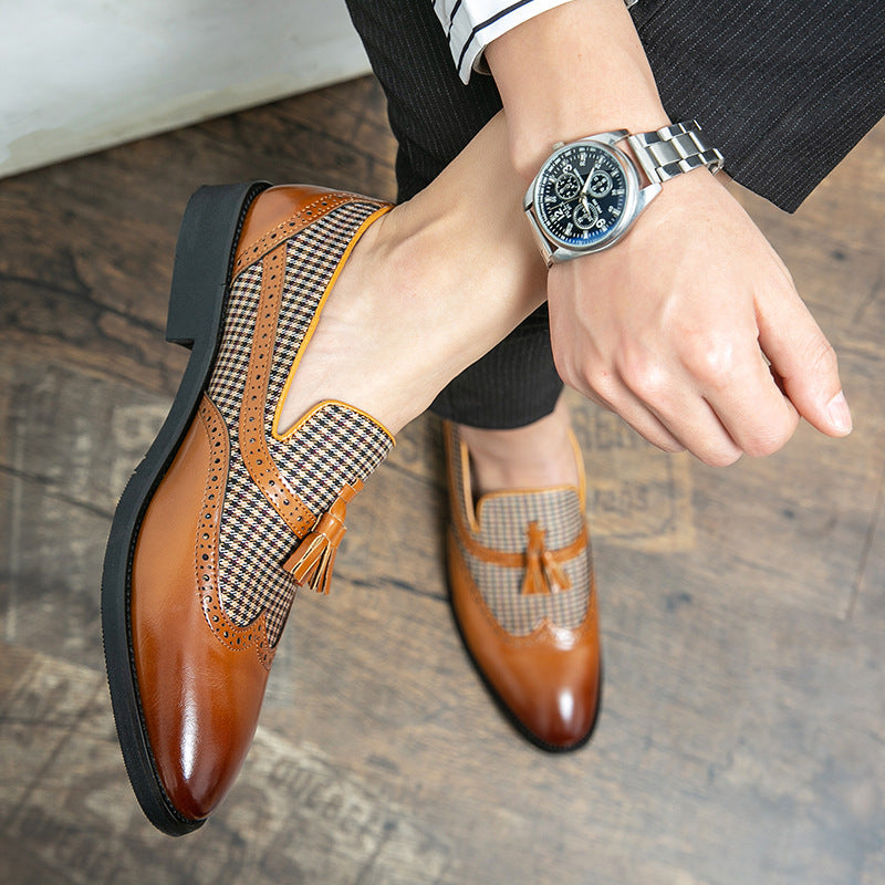 Men's Outdoor Leather Fashion Trend Shoes
