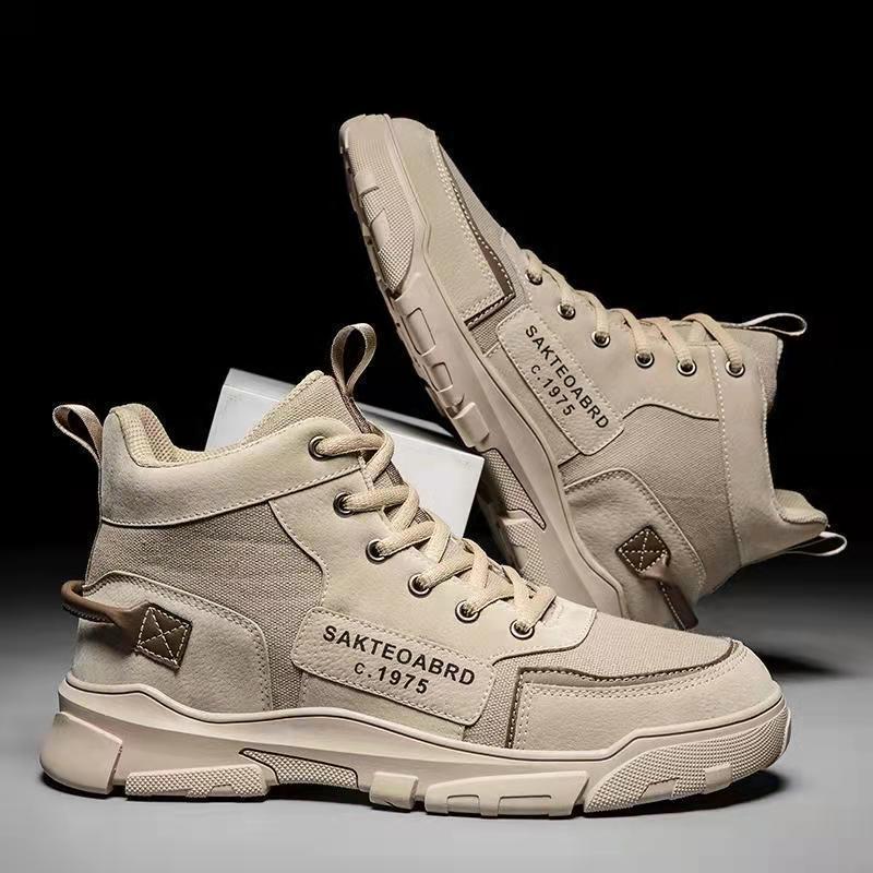 Men's High-Top British Style Martin Boots (In Stock)