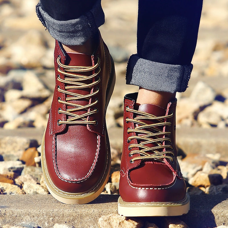 Men's Fashion High-Top Casual Martin Boots