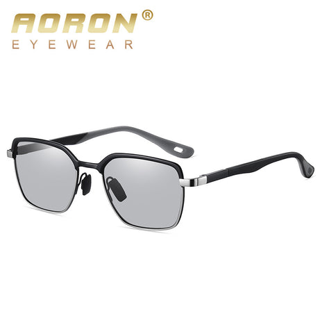 Men's Multi Color-changing Square Unique Sunglasses