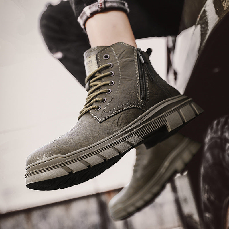 Men's Fashion Trend Martin Boots