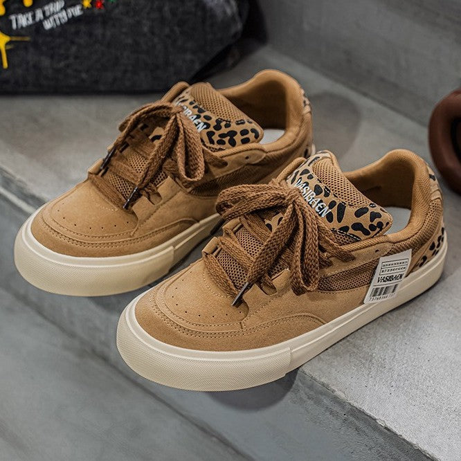 Men's Fashion Versatile Microfiber Casual Shoes